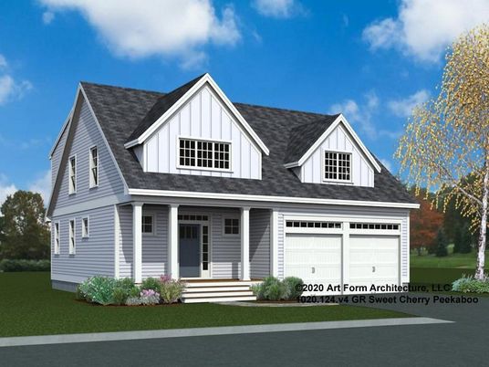 Attached, Exterior, Facade, Farmhouse