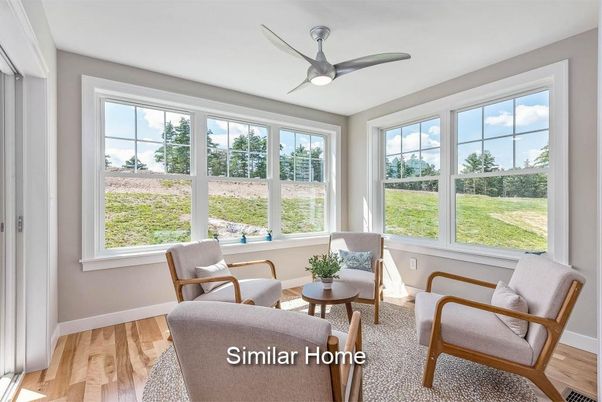 Interior, Sun Room, Wood Texture Flooring