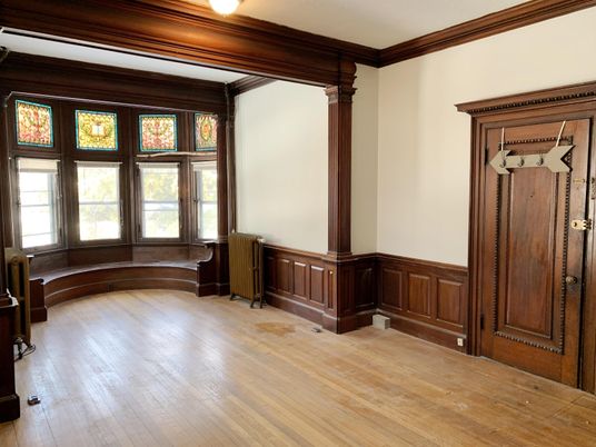 Empty room, Interior, Wood Texture Flooring