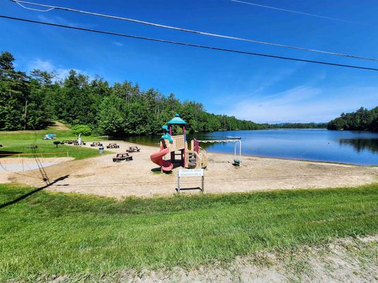 Exterior, Lake, Playground