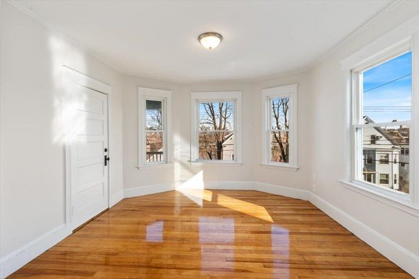 Empty room, Interior, Wood Texture Flooring