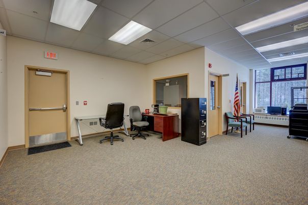 Home Office, Interior, Recessed Lighting
