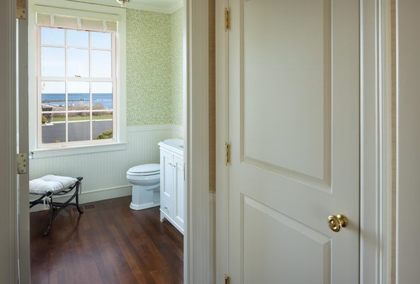 Bathroom, Interior, Water, Wood Texture Flooring