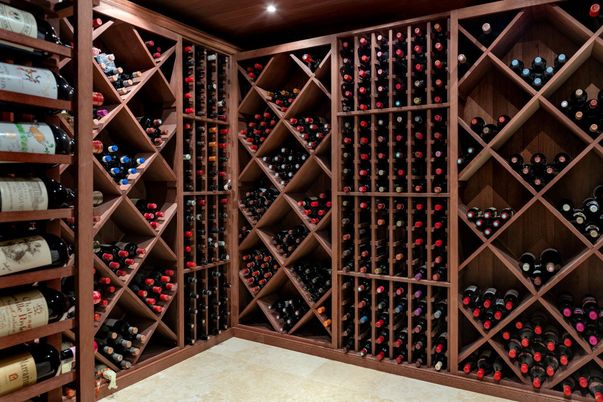 Interior, Recessed Lighting, Wine Storage