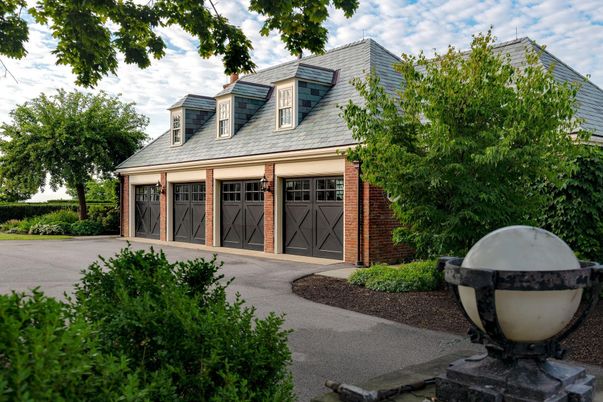 Attached, Exterior, Facade, Brick Facade, Cape Cod