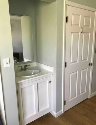 Bathroom, Interior, Wood Texture Flooring