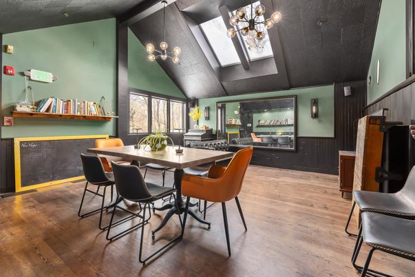 Chandelier, Dining room, Interior, Pendant Lights, Wood Texture Flooring