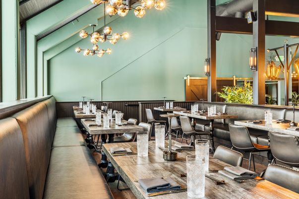 Dining room, Interior, Pendant Lights