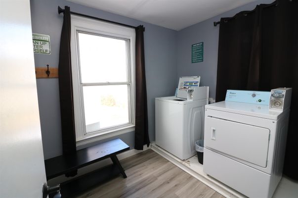 Interior, Utility Closets, Washer, Wood Texture Flooring