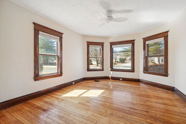 Empty room, Interior, Wood Texture Flooring