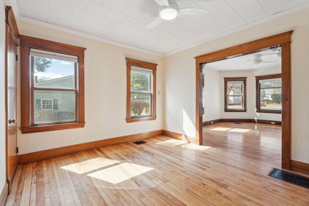 Empty room, Interior, Wood Texture Flooring