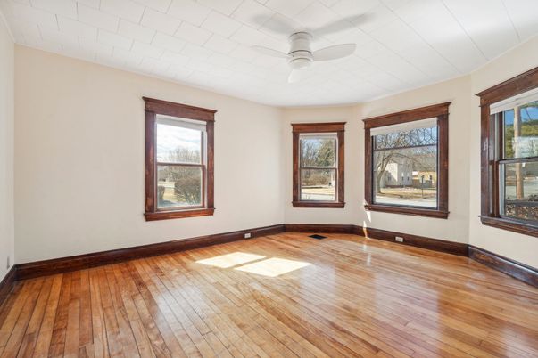 Empty room, Interior, Wood Texture Flooring