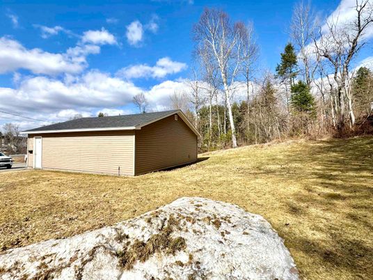 Backyard, Detached Garage, Exterior