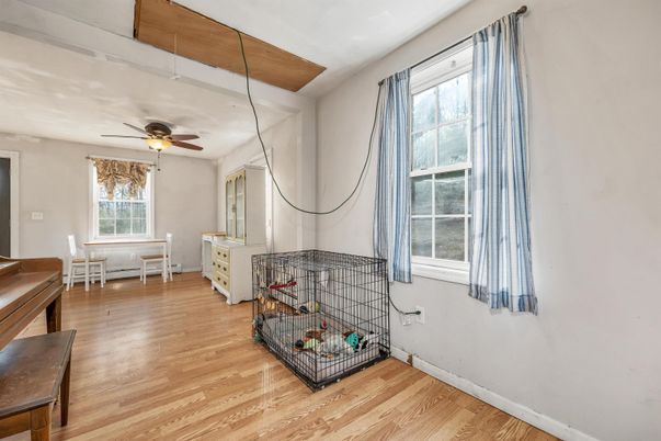 Dining room, Interior, Wood Texture Flooring