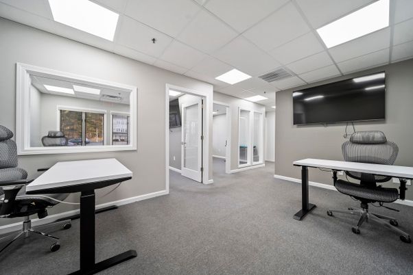 Home Office, Interior, Recessed Lighting
