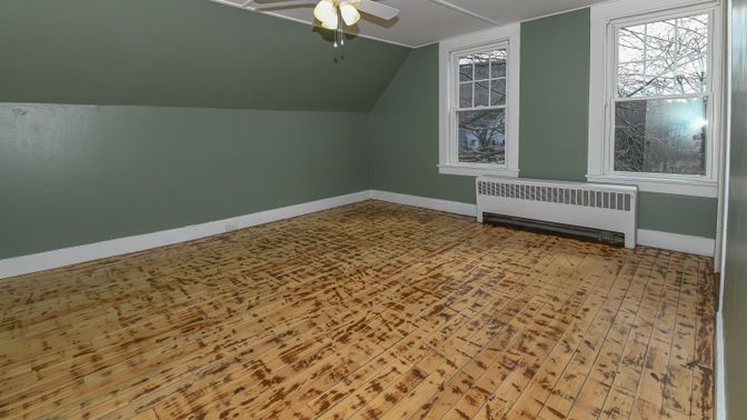 Empty room, Interior, Wood Texture Flooring