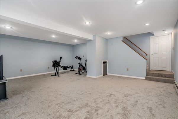 Fitness Equipment, Interior, Recessed Lighting