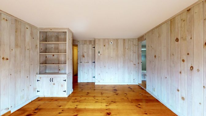 Empty room, Interior, Wood Texture Flooring, Wooden Walls