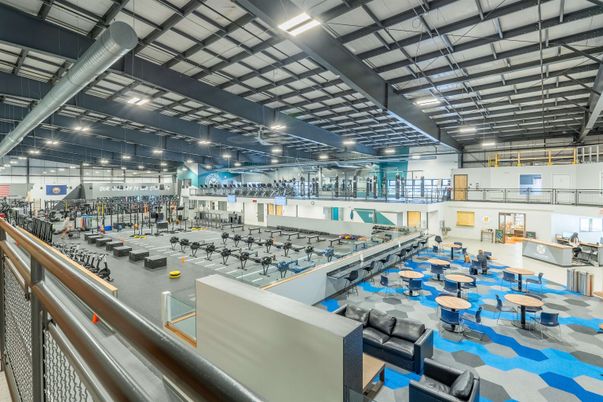 Fitness Equipment, Interior, Recessed Lighting