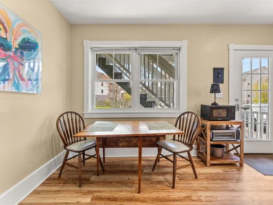Dining room, Interior, Wood Texture Flooring