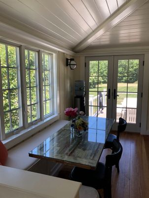 Dining room, Interior, Wood Texture Flooring