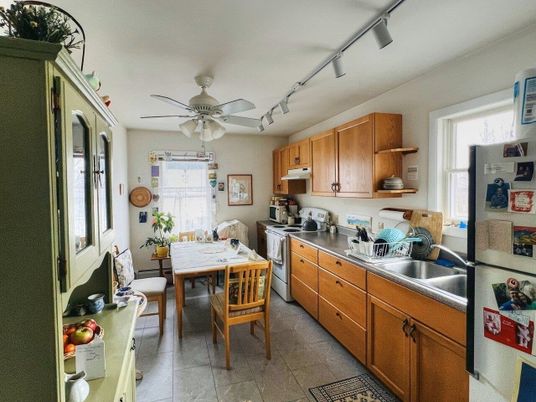 Dining room, Interior, Kitchen