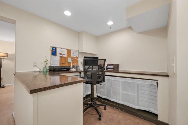 Home Office, Interior, Recessed Lighting
