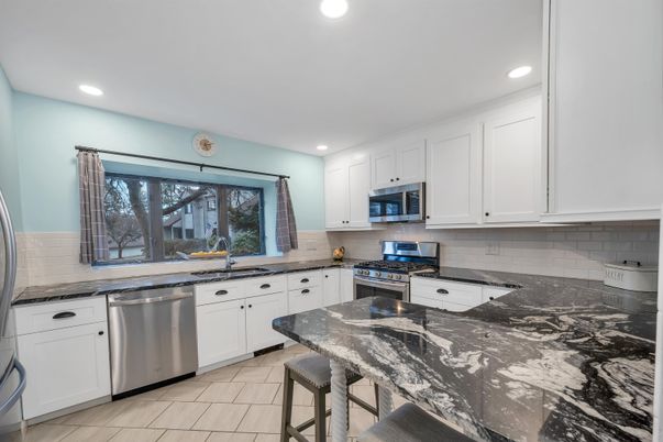 Interior, Kitchen, Recessed Lighting, Stainless Steel Appliances