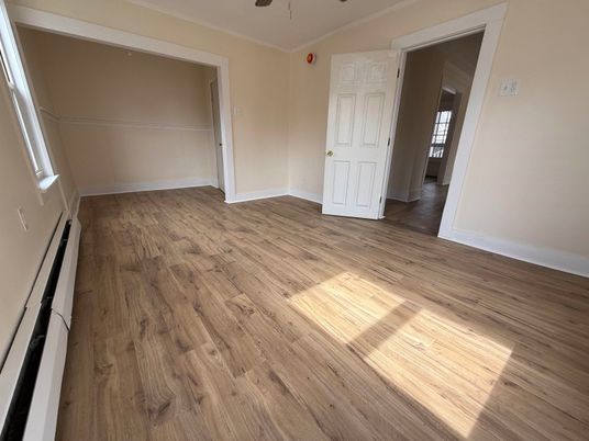 Empty room, Interior, Wood Texture Flooring