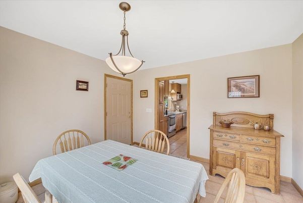 Dining room, Interior, Kitchen, Pendant Lights