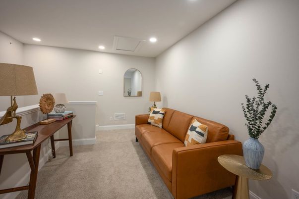 Home Office, Interior, Recessed Lighting