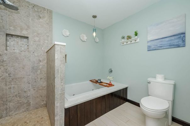 Bathroom, Interior, Pendant Lights