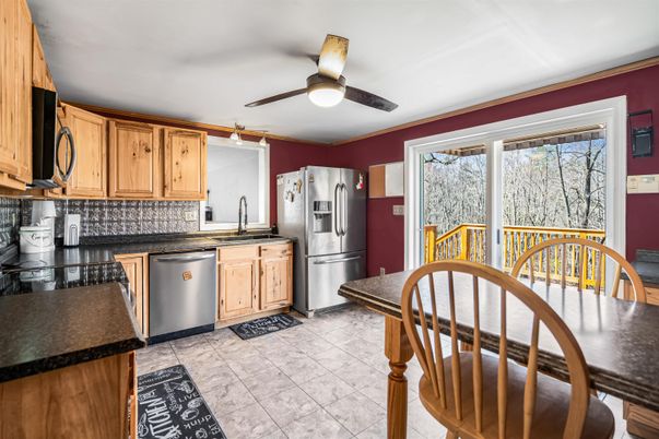 Dining room, Interior, Kitchen