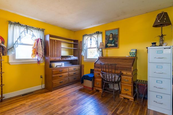 Home Office, Interior, Wood Texture Flooring