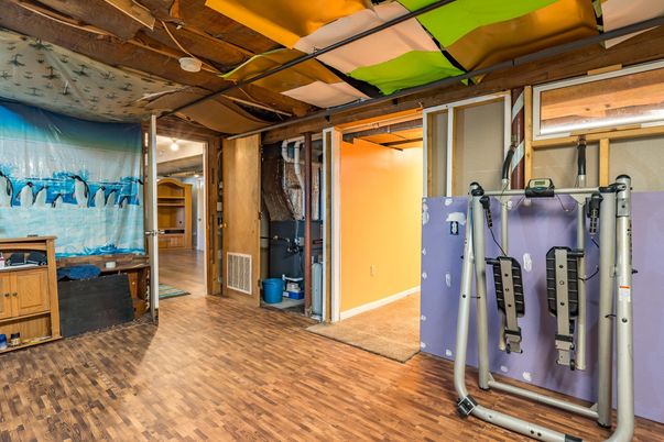 Fitness Equipment, Interior, Wood Texture Flooring