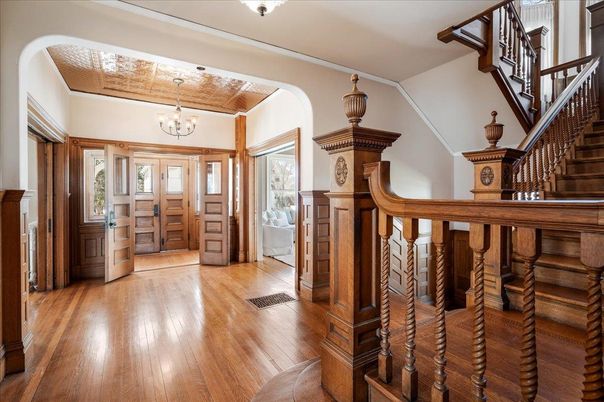 Chandelier, Interior, Wood Texture Flooring