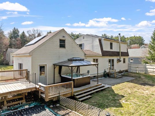 Backyard, Exterior, Hot Tub, Solar Panels