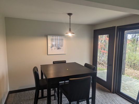 Dining room, Interior, Pendant Lights