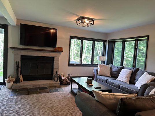 Fireplace, Interior, Living room