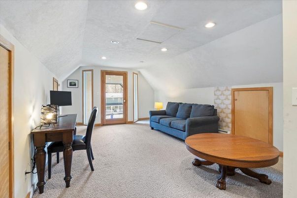 Home Office, Interior, Recessed Lighting