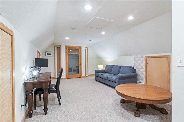 Home Office, Interior, Recessed Lighting