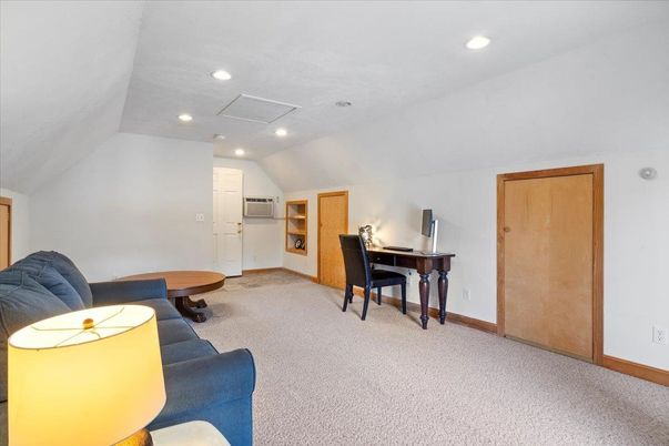 Home Office, Interior, Recessed Lighting