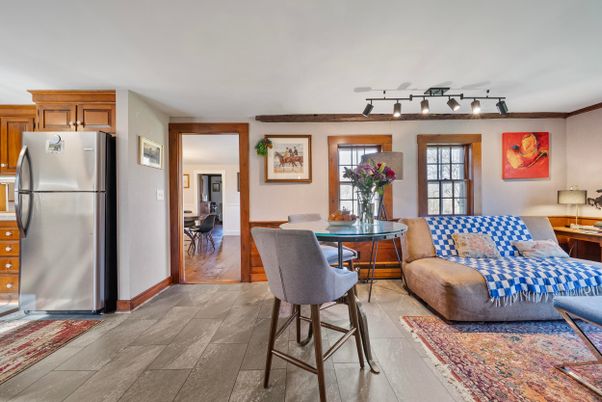 Dining room, Interior, Kitchen, Stainless Steel Appliances
