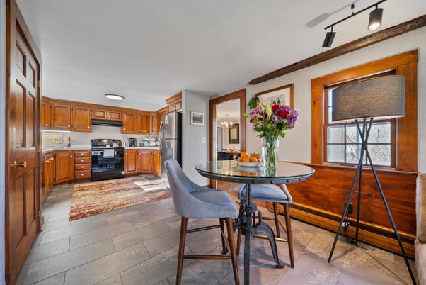 Dining room, Interior, Kitchen, Stainless Steel Appliances