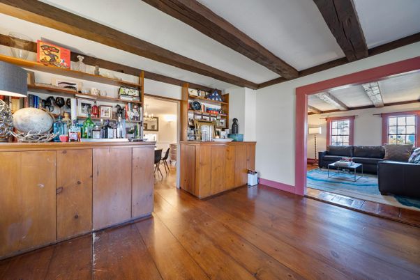 Interior, Living room, Wooden Beams, Wood Texture Flooring