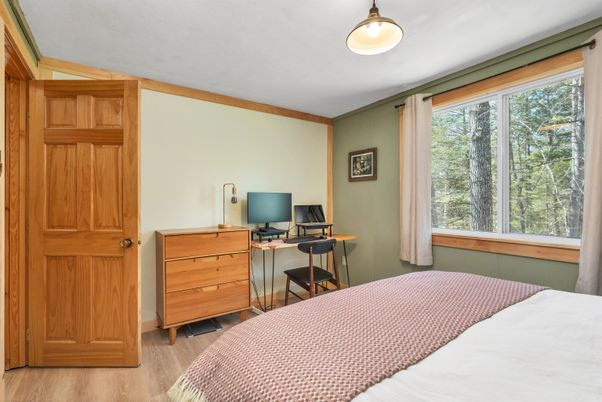 Bedroom, Home Office, Interior, Wood Texture Flooring