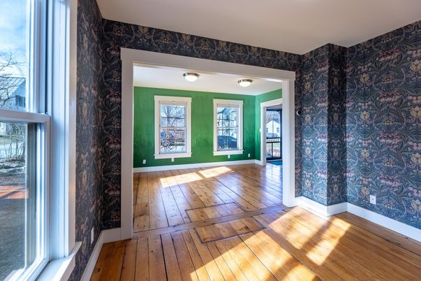 Empty room, Interior, Wood Texture Flooring