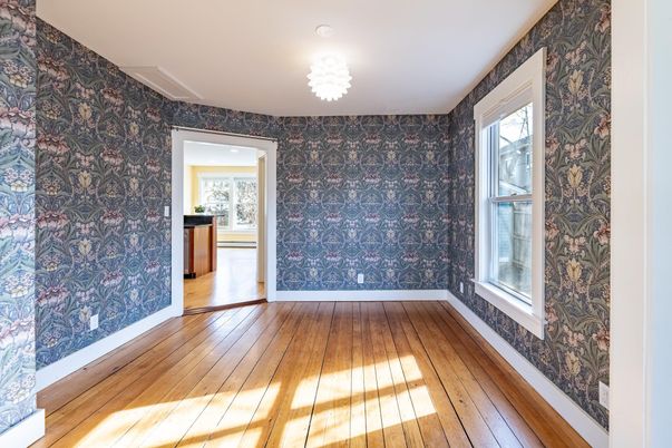 Empty room, Interior, Wood Texture Flooring