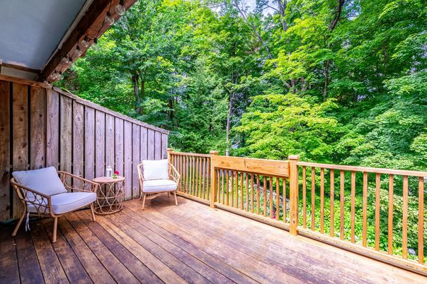 Exterior, Wood Texture Flooring