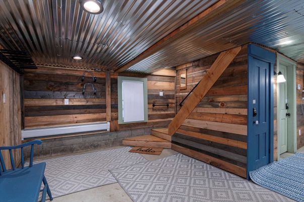 Interior, Recessed Lighting, Wooden Ceilings, Wooden Walls